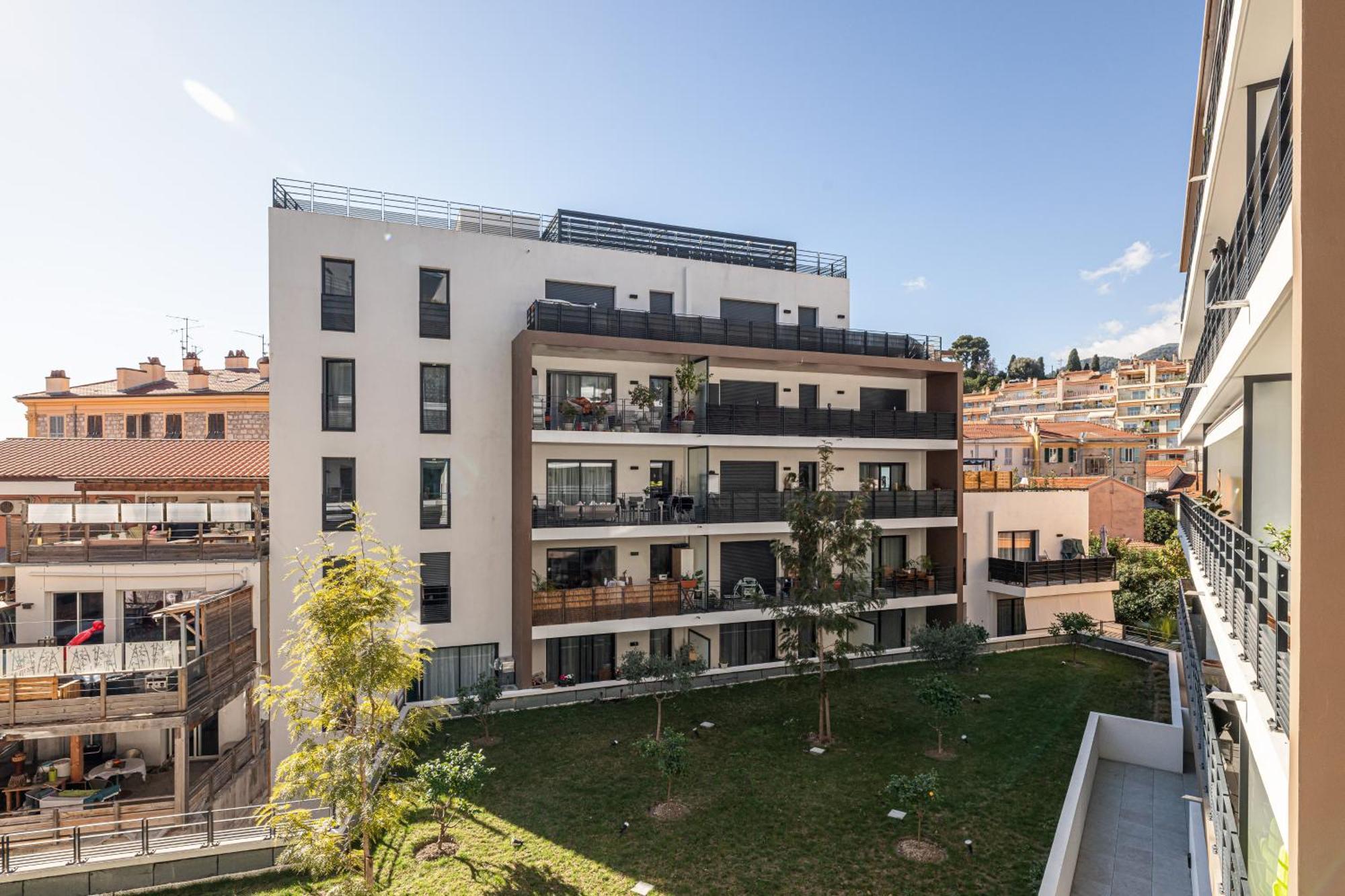 Queen Riviera : Climatisation, Parking, Terrasse Menton Bagian luar foto